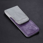 Trend Tweeze // Solid Tweezer + Leather Case (Blue)