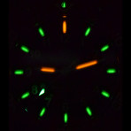 Deep Blue DayNight Diver Quartz // DNPOLYTRITWHITE