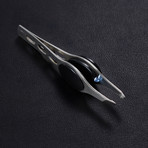 Trendy Tweezer + Leather Case (Blue)