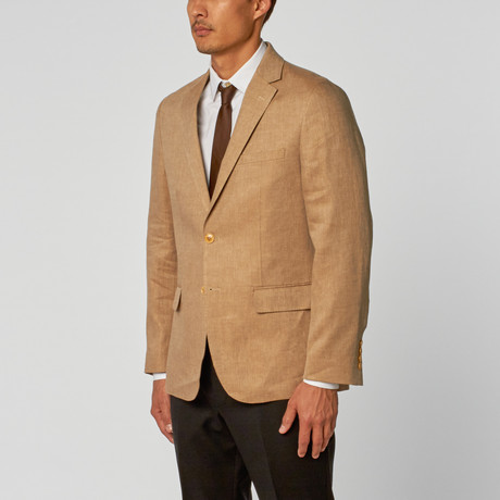 Work Linen Jacket // Taupe (US: 36S)