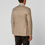 Business Linen Jacket // Camel (US: 44R)