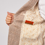 Business Linen Jacket // Camel (US: 38R)