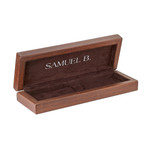 Sterling Silver Balinese Swirl Pen (Amethyst)