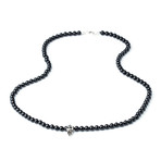 Onyx Hades Necklace // Silver