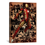 Iron Man // Comic Frames Come To Life (18"W x 26"H x 0.75"D)