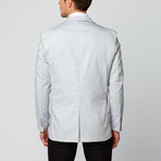 Cotton Blend Blazer // Lightest Blue (S)