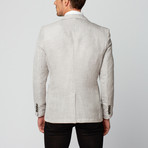 Cotton Blend Blazer // Grey Chambray (S)