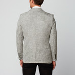 I.K.U. // Cotton Blend Blazer // Black Chambray (M)