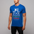 Endure Tee // Blue (S)