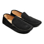 Plain Mocassin // Navy (Euro: 42)