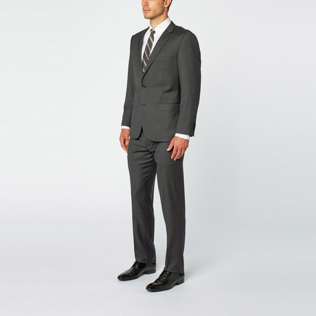 Slim-Fit Suit // Dark Grey (US: 36S)