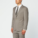 Slim-Fit Suit // Solid Taupe (US: 38S)