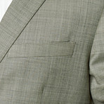 Slim-Fit Suit // Light Grey Sharkskin (US: 42S)