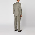 Modern-Fit Suit // Light Grey Sharkskin (US: 38S)