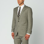 Modern-Fit Suit // Light Grey Sharkskin (US: 38S)