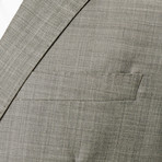 Modern-Fit Suit // Light Grey Sharkskin (US: 38S)