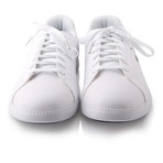 Sneaker Laces // Merino White (Silver Tips)