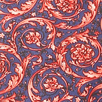 Achilles Silk Tie // Red + Navy