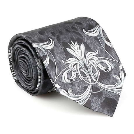 Rafeal Silk Tie // Grey