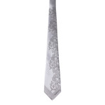 Socrates Silk Tie // Grey