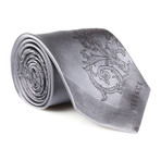 Socrates Silk Tie // Grey