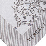 Socrates Silk Tie // Grey