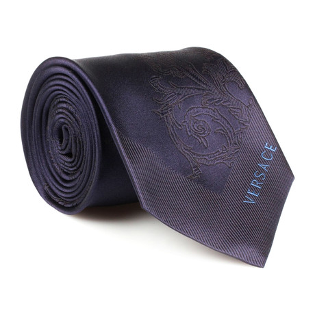 Socrates Silk Tie // Navy