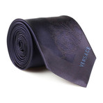 Socrates Silk Tie // Navy