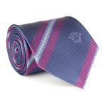 Jerome Textured Tie // Blue + Purple