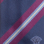 Jerome Textured Tie // Blue + Purple