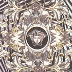 Tantalus Silk Tie // Black + White