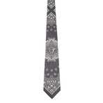 Thomas Paisley Tie // Black