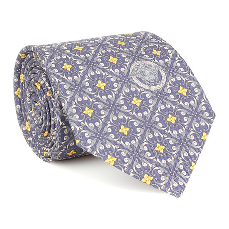 Alexander Silk Tie // Grey