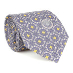 Alexander Silk Tie // Grey
