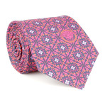 Alexander Silk Tie // Pink