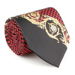 Hercules Houndstooth Tie // Red