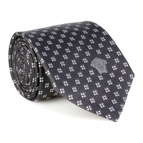 Theon Silk Tie // Black