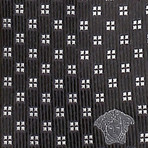 Theon Silk Tie // Black