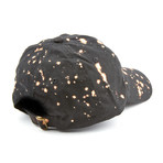 Splatter Dad Hat // Black