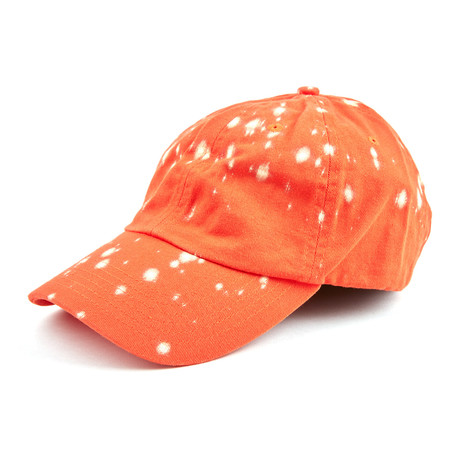 Splatter Dad Hat // Orange