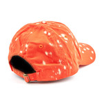 Splatter Dad Hat // Orange