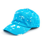 Splatter Dad Hat // Teal