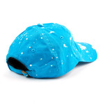Splatter Dad Hat // Teal