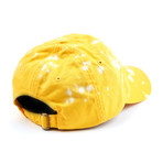Splatter Dad Hat // Yellow