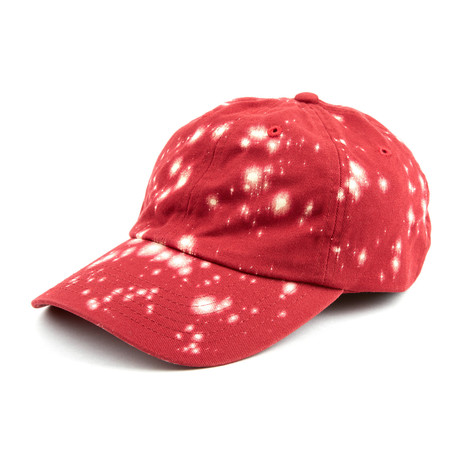 Splatter Dad Hat // Crimson