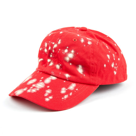 Splatter Dad Hat // Red