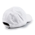 Broken Heart Dad Cap // White