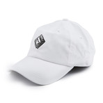 Billfold Dad Cap // White