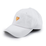 Za Heart Dad Cap // White