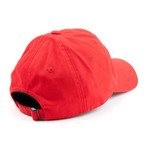 Pinky Ring Dad Cap // Red